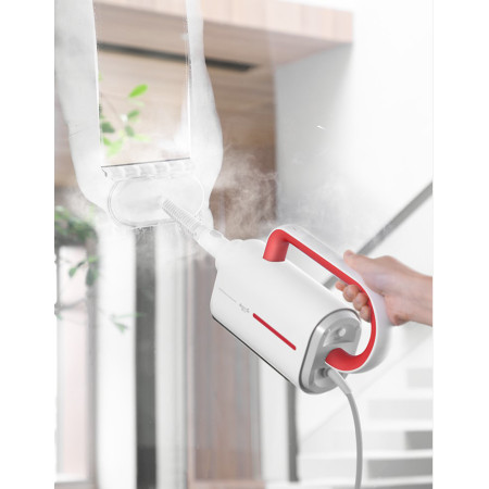 DEERMA ατμοκαθαριστής ZQ610, με 5 κεφαλές, 1700W, 230ml, λευκός | ZQ610