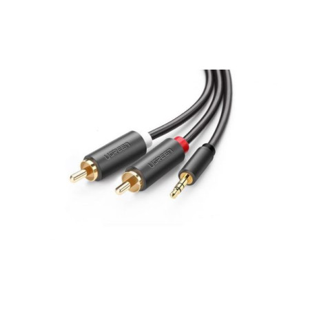 Ugreen Καλώδιο 3.5mm male - RCA male Μαύρο 3m (10512)