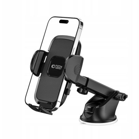 TECH-PROTECT V3 Dash & Windshield Car Mount Holder Βάση Αυτοκινήτου με Βραχίονα - Black