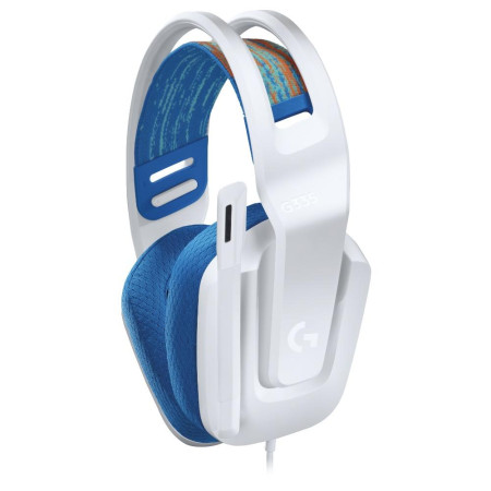 Gaming Ακουστικά Logitech G335 White (981-001018)