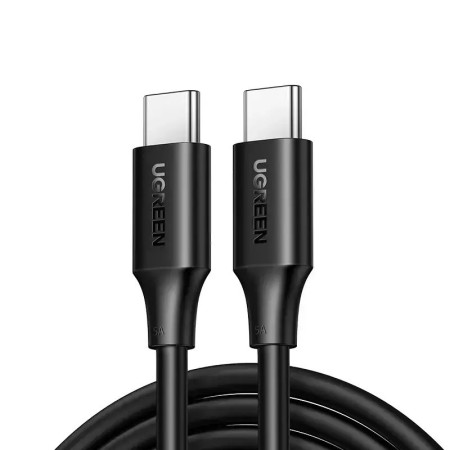 Ugreen US300 USB 2.0 Cable USB-C male - USB-C 100W Μαύρο 1m (80371)