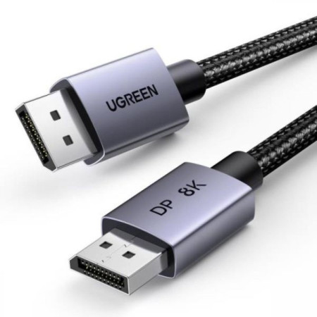Ugreen Cable DisplayPort male - DisplayPort male 1m Μαύρο (25903)