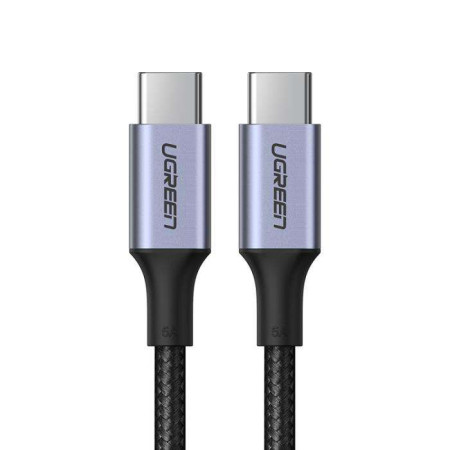 Καλώδιo USB Type-C 100W 1m Ugreen Μαύρο 70427