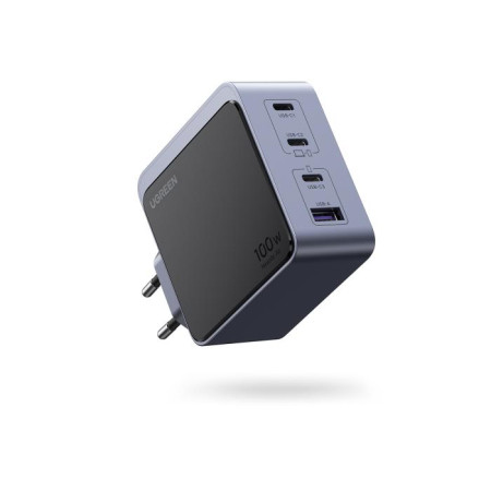  Charger GaN UGREEN X565 100W PDx3+QC4.0 Gray 35043