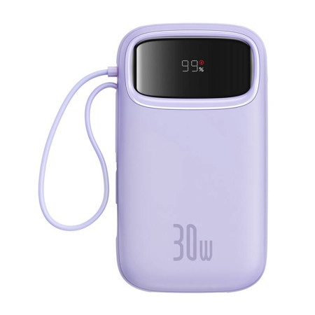 Baseus QPow 2 10000mAh 30W 2xUSB-C powerbank (purple) P10055008513-00
