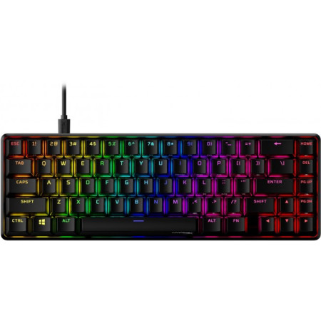 Πληκτρολόγιο HyperX Alloy Origins 65 Mechanical RGB Red Switch (US) 4P5D6AA