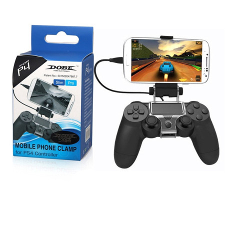 Mobile Phone Clamp Bracket Dobe Βάση Στήριξης Κινητού σε PS4 χειριστηριο