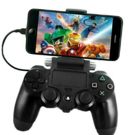Mobile Phone Clamp Bracket Dobe Βάση Στήριξης Κινητού σε PS4 χειριστηριο
