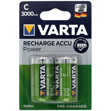 VARTA 56714 Ready2Use C 3000mAh BL2
