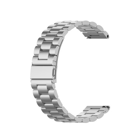 For Galaxy Watch 3 45mm Three Stainless Steel Straps Disassemble The Meter & Ears, Size: 22mm(Silver)