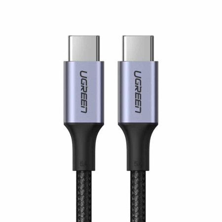 Ugreen USB 2.0 Cable USB-C male - USB-C / USB-A 100W Μαύρο 3m (90120)