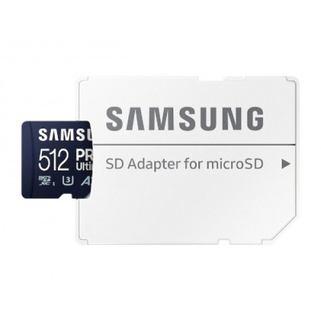 Memory card Samsung MicroSDXC PRO Ultimate 512GB 200MB/s UHS-I/U3 (MB-MY512SA/WW)