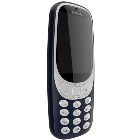 Nokia 3310 2017 Dual SIM (16MB) Κινητό με Κουμπιά (Ελληνικό Μενού) Dark Blue