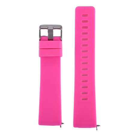 For Fitbit Versa / Versa 2 Simple Fashion Silicone Watch Band(φούξια)