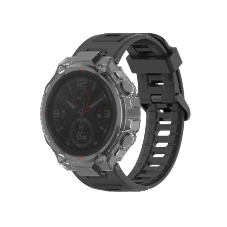 For Huami Amazfit T-Rex A1918 Tyrannosaurus TPU Watch Case(Transparent White)
