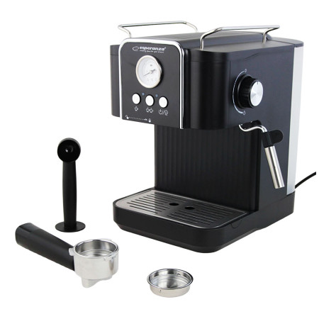 Esperanza Μηχανή Espresso Καφέ EKC010 black