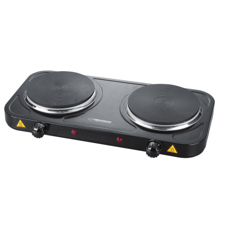 Εστία διπλή Αυτόνομη Εμαγιέ Esperanza EKH010K Black