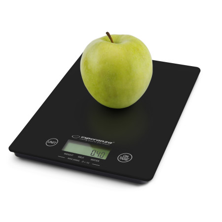 Esperanza EKS002K Ψηφιακή Ζυγαριά Κουζίνας 5kg Black Lemon