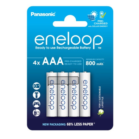 ΜΠΑΤΑΡΙΕΣ PANASONIC (Eneloop) BK-4MCDE AAA 800mAh BL4