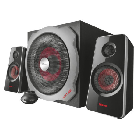 Trust GXT38 Ηχεία Υπολογιστή 2.1 με Ισχύ 60W σε Μαύρο Χρώμα 19023