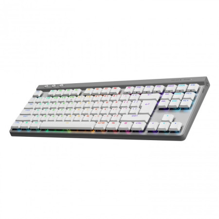 Ασύρματο Gaming Πληκτρολόγιο Logitech G515 Lightspeed GL Tactile White (920-012539)
