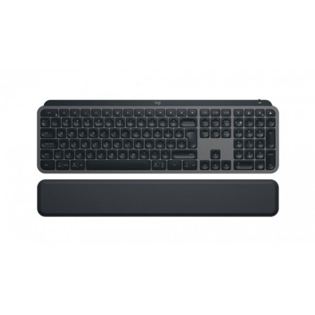Logitech MX Keys S Ασύρματο Bluetooth Πληκτρολόγιο Αγγλικό US Graphite με Στήριγμα Καρπού 920-011589