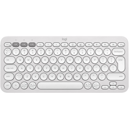 Logitech Keyboard Pebble Keys 2 K380s White US-Layout (920-011852)
