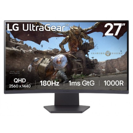 LG Monitor Ultragear Gaming 27GS60QC-B 27GS60QCB (27GS60QC-B.AEUQ)