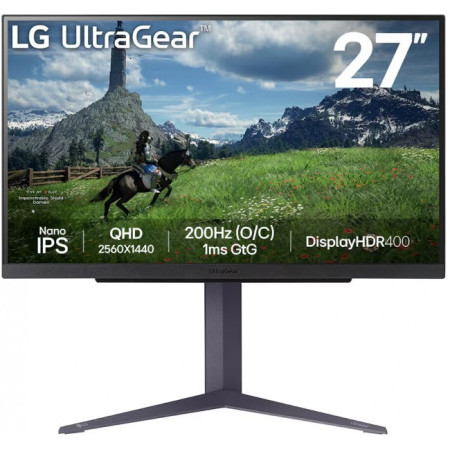 LG UltraGear 27GS85Q-B IPS HDR Monitor 27\