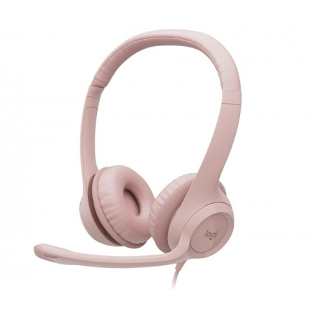  Logitech Usb Headset H390 Rose - (981-001281)