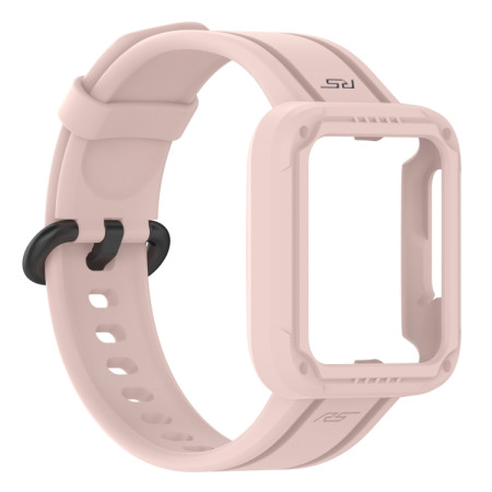 For Xiaomi Redmi Watch 2 Lite Silicone Solid Color Watch Band(Pink)