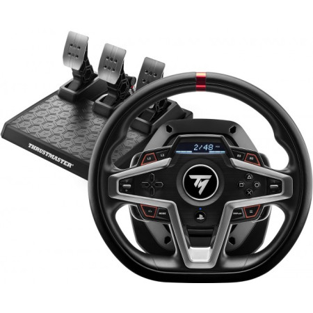 Thrustmaster T248 Force Feedback Τιμονιέρα με Πετάλια για PS4/PC/PS5 μαύρο-ασημί