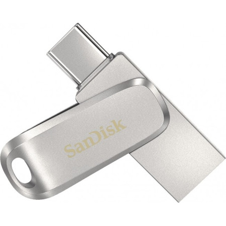 SanDisk Ultra Dual Drive Luxe 512GB USB Type-C SDDDC4-512G-G46 ασημι