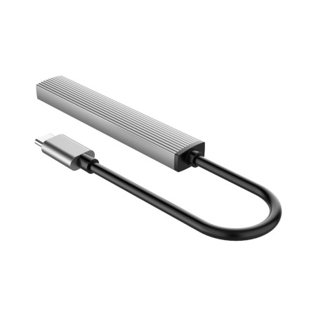 Orico AH-13 USB-C Hub Docking Station 1x USB-A 3.0 + 3x USB-A 2.0 - Gray - (ORICO-AH-13-GY-EP-HU)