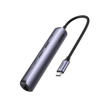 Ugreen USB-C Docking Station με HDMI 4K PD Ethernet Μπλε (10919)