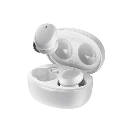 Baseus Bowie E2 In-ear Bluetooth Handsfree Ακουστικά με Θήκη Φόρτισης Λευκά (NGTW090002)