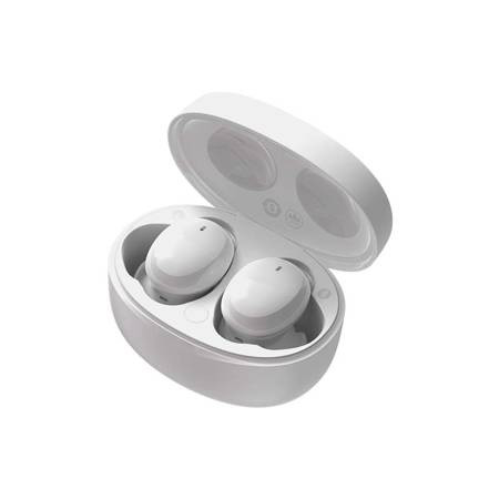 Baseus Bowie E2 In-ear Bluetooth Handsfree Ακουστικά με Θήκη Φόρτισης Λευκά (NGTW090002)
