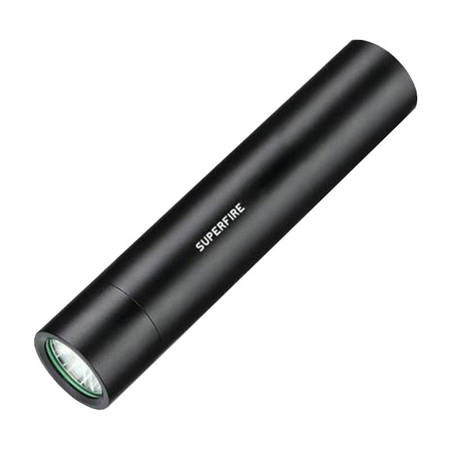 SUPFIRE φορητός φακός S11-X, 2W, 200Lm, 1500mAh μαύρο χρώμα
