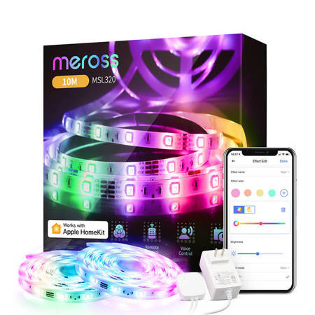 Smart Wi-Fi Light Strip MSL320HK(EU)-10M Meross (HomeKit)  