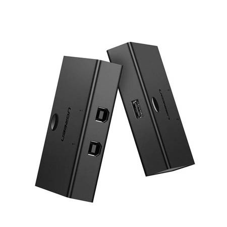 Ugreen USB 2.0 Switch, 1 in - 2 Out Για διαμοιρασμό 2 συσκευών USB (Mouse, Keyboard, Scanner, Printer) σε 2 PC - 30345