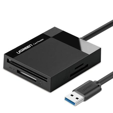 UGREEN CR125 4-in-1 USB 3.0 card reader 0.5m (black) 30333