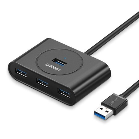 UGREEN USB 3.0 HUB 4in1 0,5m 20290 μαύρο (6957303822904)