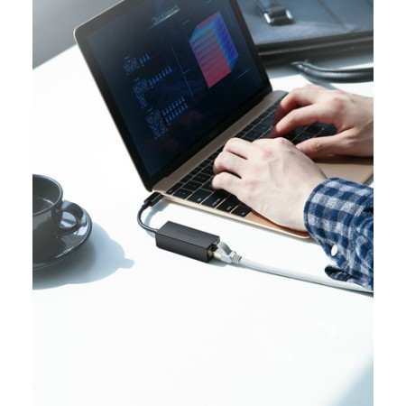 Ugreen 50307 USB-C Αντάπτορας Δικτύου για Ενσύρματη σύνδεση Gigabit Ethernet