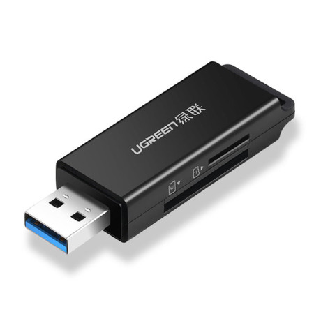 Card Reader UGREEN CM104 USB 3.0 Black 40752 