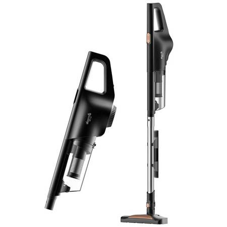 DEERMA ηλεκτρική σκούπα DX600, 600W, 0.8L, 82dB, 15kPa, μαύρη