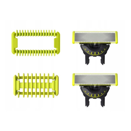 Philips OneBlade QP624/50 Razor Replacement, 2 Accessories, 2 Pieces