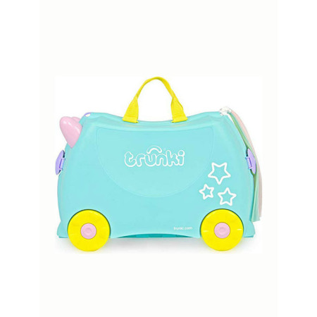 Trunki Una Unicorn Παιδική Βαλίτσα με ύψος 31cm 0287 σε Πράσινο χρώμα