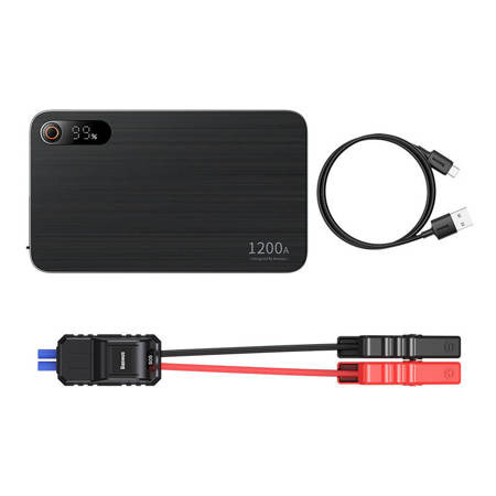 Εκκινητής Μπαταρίας Αυτοκινήτου Baseus Black Super Energy Pro  1200A (black) C0024570111-00