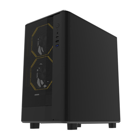 Darkflash DB330M Mesh Midi Tower Κουτί Υπολογιστή Μαύρο