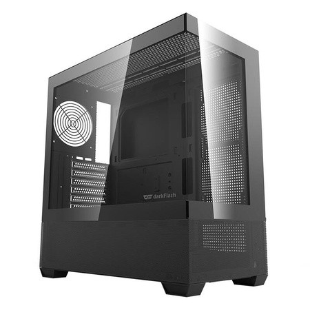 Darkflash DS900 AIR Gaming Midi Tower Κουτί Υπολογιστή με Πλαϊνό Παράθυρο Μαύρο